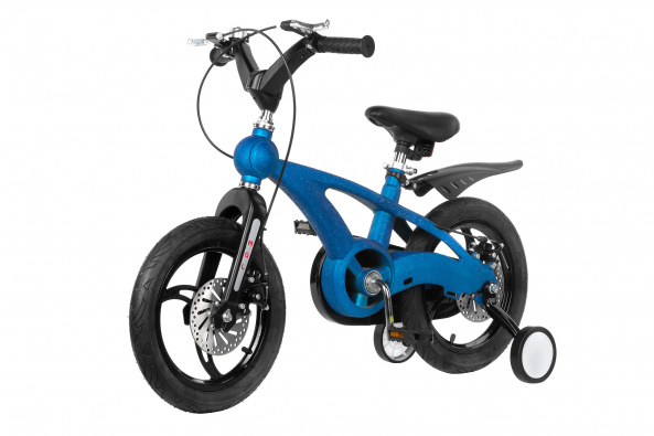 Дитячий велосипед Miqilong YD Синій 14` MQL-YD14-Blue - фото 4