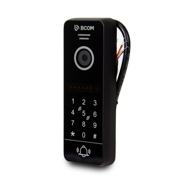Видеопанель BCOM BT-400HD-AC Black со встроенной клавиатурой и считывателем Mifare - фото 2