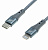 Кабель Grand-X USB Type-C - Lightning MFI, Power Delivery, 18W, 1м, Gray (CL-01)