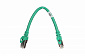 Патч-корд 2E Cat 6,S-FTP экран оплётка фольга,RJ45, 4Х2 27AWG ,7/0.14 Cu, 0.20 m,PVC, Green - фото 1