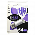 USB 64GB Hi-Rali Rocket Series Silver (HI-64GBVCSL)
