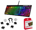 Кейкапы HyperX Pudding, ABS, 104 шт., белый/черный