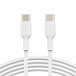 Кабель Belkin USB-С - USB-С, PVC, 1m, white - фото 1