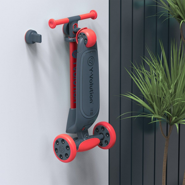 Самокат Yvolution YGlider NUA Червоний - фото 2