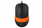 Мишка A4Tech FM10 Black/Orange USB - фото 1