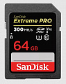 Карта пам'яті SanDisk 64GB SDXC C10 UHS-II U3 V90 R300/W260MB/s Extreme Pro