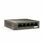 Комутатор TENDA TEG1105P-4-63W 4xGE PoE, 1xGE Uplink, Некерований - фото 4