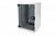 Шкаф DIGITUS 10" 9U 312x300, стекл.дверь, 30kg max, серый