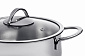 Каструля Ardesto BLACK MARS, скляна кришка, 4.3 л, нержавіюча сталь - фото 5