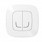 Valena Allure with NETATMO. Умный беспроводной выключатель 2-клавишний.Белый - фото 1