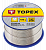Припій TOPEX олов'яний 60% Sn, дріт 1.0 мм, 100 г