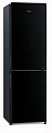 Холодильник с нижн. мороз. HITACHI R-BG410PUC6GBK, 190х65х60см, 2 дв., Х- 215л, М- 115л, A+, NF, Инвертор, Черный (стекло)