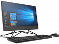 ПК-моноблок HP 200 G4 21.5FHD IPS AG/Intel i5-10210U/8/256F/ODD/int/kbm/DOS/Black