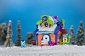 Ігрова фігурка Jazwares Nanables Small House Зимовий дивосвіт, Лижний будиночок Схованка - фото 6