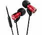Навушники JVC Micro-HD HA-FRD60 Mic Red - фото 1