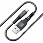 Кабель Luxe Cube Kevlar USB-microUSB, 1.2м, чорний (8886668686242) - фото 1