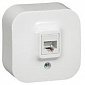 Forix (Quteo) Legrand розетка информационная RJ45 cat. 5e UTP белый - фото 1