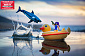 Набір Jazwares Roblox Feature Vehicle SharkBite: Duck Boat W2 - фото 4