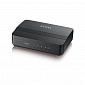 Коммутатор ZYXEL GS-105S v2 (GS-105SV2-EU0101F) (5xGE, пластиковый корпус) - фото 1