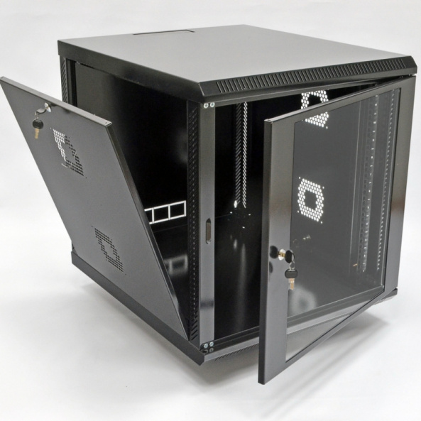 Шкаф серверный CMS 12U 600 х 700 х 640 UA-MGSWA127B для сетевого оборудования - фото 2