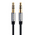 Аудио-кабель Remax RL-L100 3.5 мм-3.5мм, 1м, Black