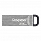 Флеш-накопичувач USB3.2 64GB Kingston DataTraveler Kyson Silver/Black (DTKN/64GB) - фото 1