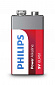 Батарейка Philips Power Alkaline 6LR61 BLI 1 - фото 2
