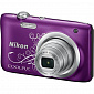 Цифр. фотокамера Nikon Coolpix A100 Purple Lineart - фото 1