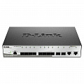 Комутатор D-Link DGS-1210-12TS/ME 10xSFP(1G), 2x1GE керований