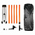 Штатив Neo Tools, 3.7 м, вбудований рівень, алюміній