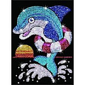 Набор для творчества Sequin Art RED Дельфин Джек SA1304