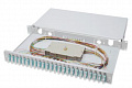 Оптическая панель DIGITUS 19' 1U, 24xSC duplex, incl, Splice Cass, OM3 Color Pigtails, Adapter