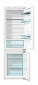 Встр. холодильник с мороз. камерой Gorenje RKI4182E1, 177х55х54см, 2 дв., 190(73)л, А++, FrostLess , Зона св-ти, белый - фото 1