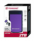 Жесткий диск Transcend StoreJet 2.5" USB 3.1 2TB StoreJet 25H3 Purple - фото 1