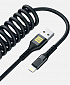 Кабель Luxe Cube Dynamic USB-Lightning, 1.5м, Black (4446689101557) - фото 1