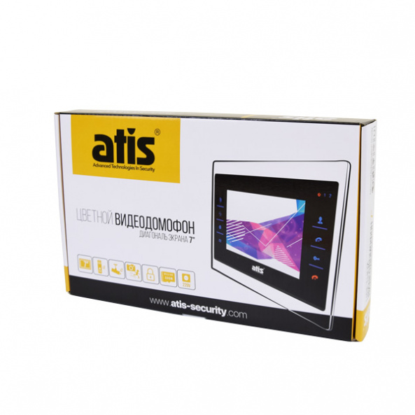 Відеодомофон 10" ATIS AD-1050HD S-Black - фото 2
