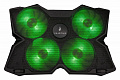 Охлаждающая подставка для ноутбука SureFire Bora Green-LED Black (48818)