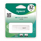 Накопичувач Apacer 32GB USB 2.0 AH336 White - фото 1