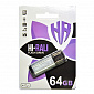Флеш-накопичувач USB 64GB Hi-Rali Stark Series Silver (HI-64GBSTSL) - фото 1