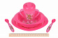 Набор для кормления Nuvita 12м+ Розовый 4 предмета. NV1495Pink - фото 3