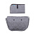Набор (подкладка и коврик для пеленания) MyMia NV8802GREY серый