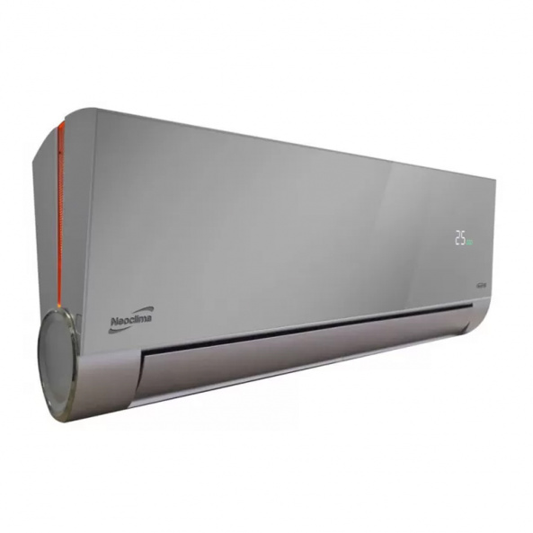 Кондиціонер Neoclima ArtVogue NS-12EHVIWS1/NU-12EHVI1 інверторний, дзеркальний срібний - фото 2