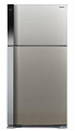 Холодильник с верхней мороз. HITACHI R-V610PUC7BSL, 176х74х86см, 2 дв., Х- 365л, М- 145л, A++, NF, Инвертор, Нерж