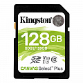SDXC 128GB UHS-I/U3 Class 10 Kingston Canvas Select Plus R100/W85MB/s (SDS2/128GB)