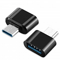 Адаптер XoKo AC-040 USB-USB Type-C Black (XK-AC040-BK)