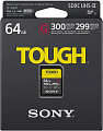 Карта пам'яті Sony 64GB SDXC C10 UHS-II U3 V90 R300/W299MB/s Tough
