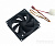Вентилятор PCCooler F122 (16398), 120х120х25мм, 3-pin+Molex, Black