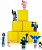 Игровая коллекционная фигурка Jazwares Roblox Mystery Figures Neon Yellow Assortment S7