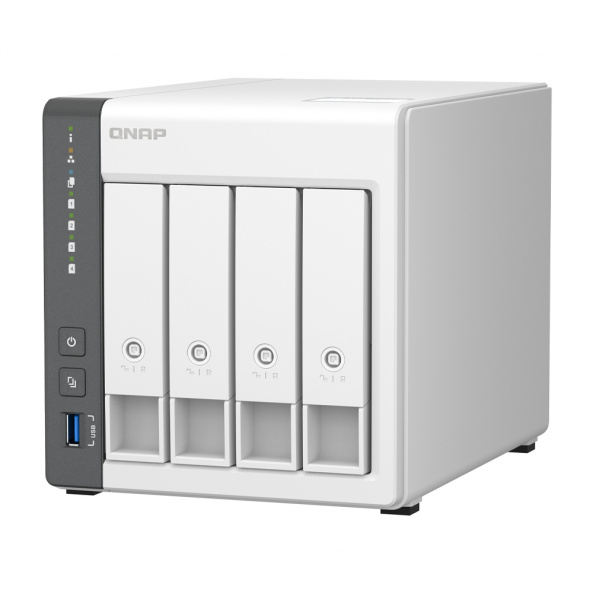 Система зберігання даних QNAP TS-433-4G з 4 відсіками для дисків, 4 ГБ DDR4, настільне виконання - фото 2