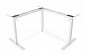 Рама столу DIGITUS Electric Height Adjustable, 60-125cm, 3-leg 90°, white - фото 1
